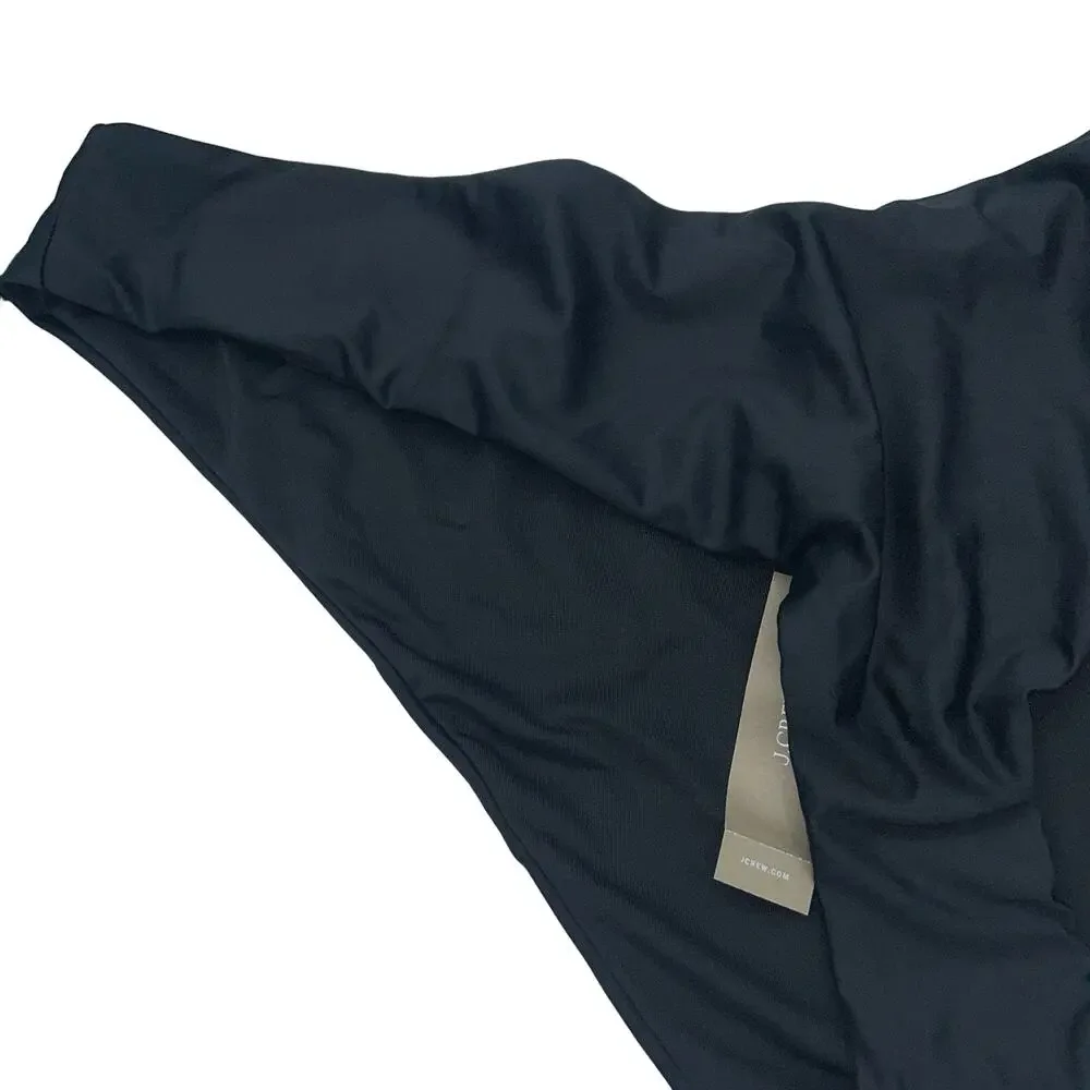 New NWT J. Crew Black Bikini Swim Bathing Suit Bottom Women's Size 3X